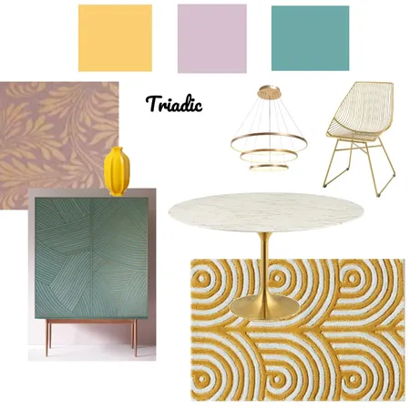 Triadic Mood Board Interior Design Mood Board by carriemariemorgan on Style Sourcebook