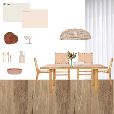 Dining Room Sample Board Interior Design Mood Board by sarahramsden on Style Sourcebook