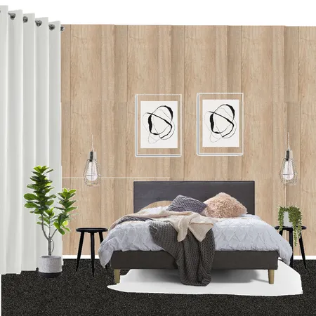 Bedroom - Timber Wall Interior Design Mood Board by coco.b on Style Sourcebook