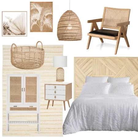 bedroom Interior Design Mood Board by thepalmeffect on Style Sourcebook
