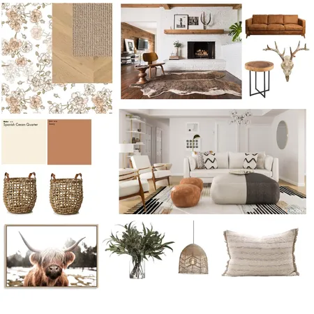 Rustic Living Room Mood Board Interior Design Mood Board by Thandekanyamazana on Style Sourcebook