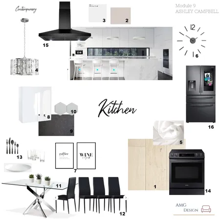 Kitchen Mod-9 Interior Design Mood Board by ashleycampbell on Style Sourcebook
