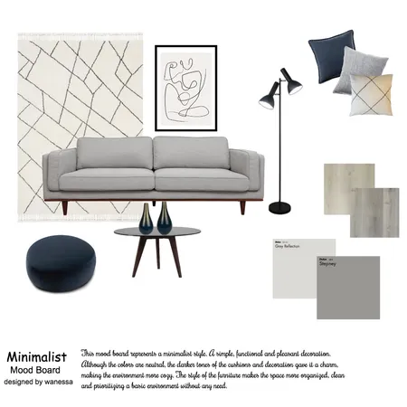 Minimalist Style Interior Design Mood Board by wanessa regina bocchi on Style Sourcebook
