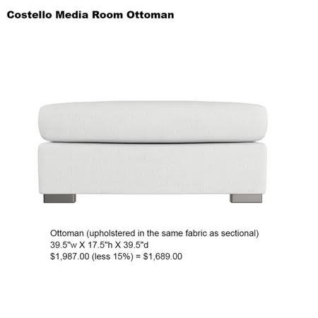 costello media ottoman Interior Design Mood Board by Intelligent Designs on Style Sourcebook
