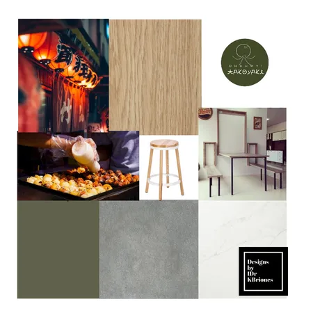 Ohhhmy! Takoyaki Interior Design Mood Board by KB Design Studio on Style Sourcebook