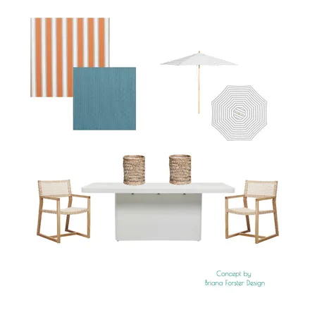 Hewitt St Alfresco Interior Design Mood Board by Briana Forster Design on Style Sourcebook