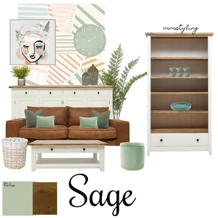 Sage Green Interior Design Mood Board by MM Styling on Style Sourcebook