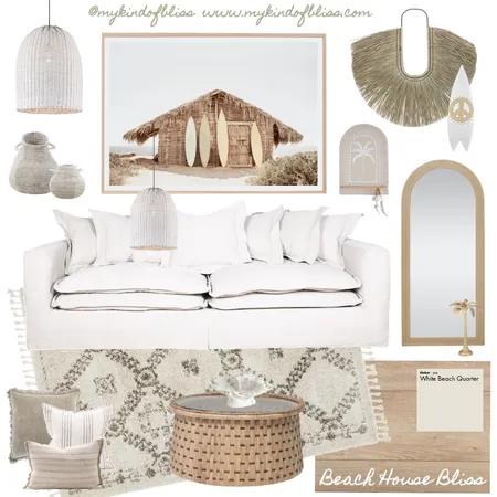 Beach House Bliss Interior Design Mood Board by My Kind Of Bliss on Style Sourcebook