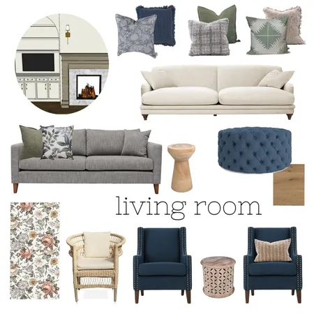 living room S+C Interior Design Mood Board by rooms by robyn on Style Sourcebook