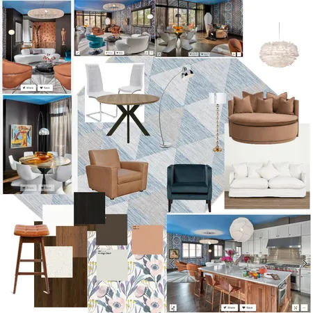 Contemporary Dining Room Chicago Interior Design Mood Board by jessytruong on Style Sourcebook