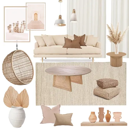 living Interior Design Mood Board by thepalmeffect on Style Sourcebook