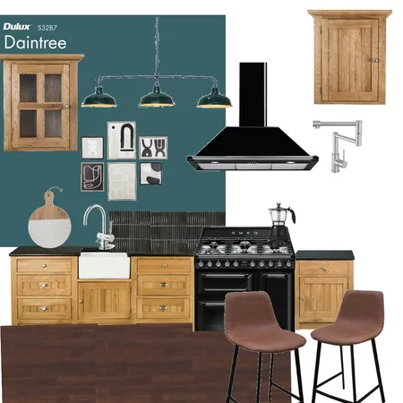 Industrial Farmhouse Kitchen/Waters Edge Interior Design Mood Board by Mamma Roux Designs on Style Sourcebook