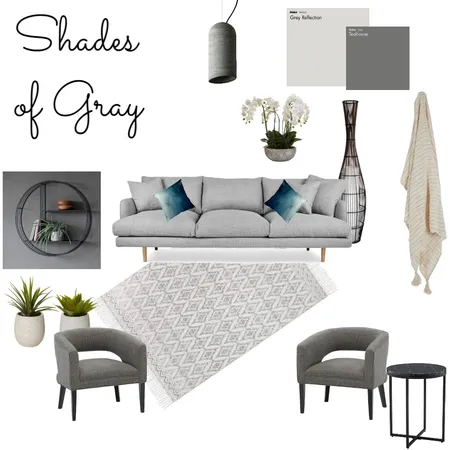 Shades of Gray Interior Design Mood Board by SydneyFranke on Style Sourcebook