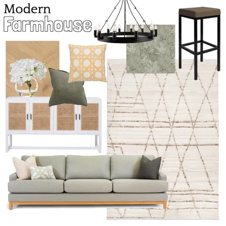 Modern Farmhouse Interior Design Mood Board by CandiceLocklee on Style Sourcebook