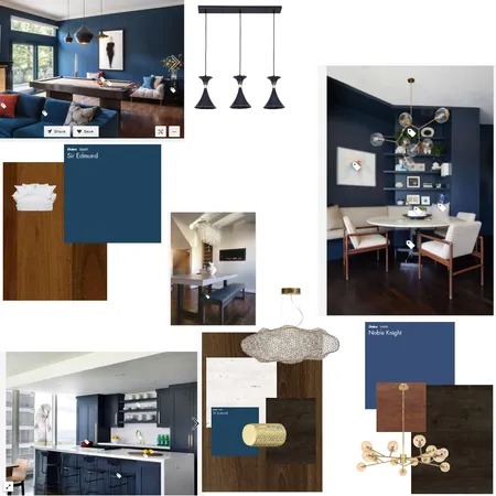 dark wood and dark blue Interior Design Mood Board by jessytruong on Style Sourcebook