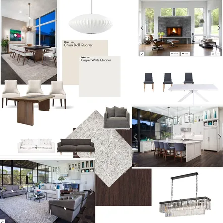 dark wood with gray and beige Interior Design Mood Board by jessytruong on Style Sourcebook