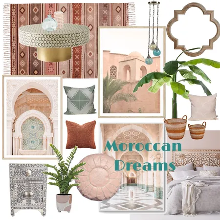 Moroccan Dreams Interior Design Mood Board by catherinemayclark on Style Sourcebook