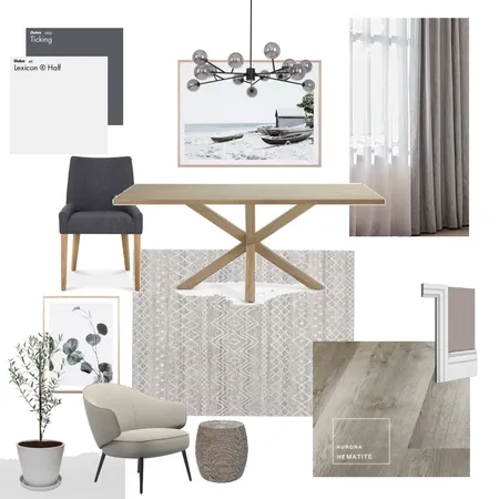 Modern Dining Room Interior Design Mood Board by KMR on Style Sourcebook