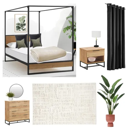 Guest Bedroom Interior Design Mood Board by ebarbagallo on Style Sourcebook