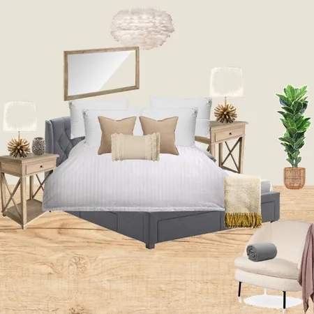 Bedroom 1 Interior Design Mood Board by AlphaLeporis on Style Sourcebook