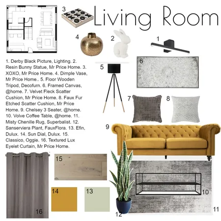 Living Room Interior Design Mood Board by Janri on Style Sourcebook