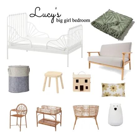 Lucy's new bedroom Interior Design Mood Board by TheBargainBible on Style Sourcebook