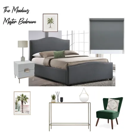 The Meadows - Master Bedroom Interior Design Mood Board by H | F Interiors on Style Sourcebook