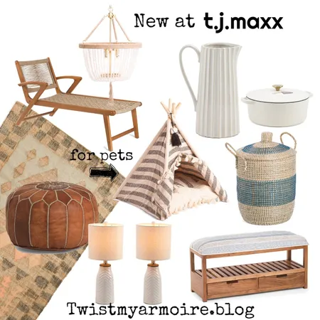New at TJ's Interior Design Mood Board by Twist My Armoire on Style Sourcebook