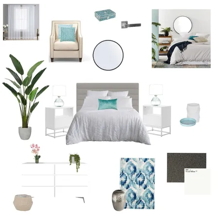 Blue Serenity Interior Design Mood Board by hlance on Style Sourcebook