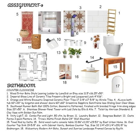 assi-9 bathroom Interior Design Mood Board by gshah20 on Style Sourcebook
