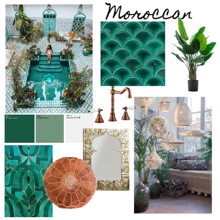 Moroccan Dreams Interior Design Mood Board by Rebecca Trenerry on Style Sourcebook