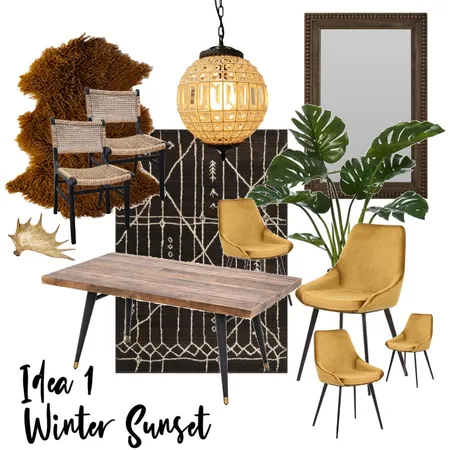 Jasmin. 3. Winter Sunset Interior Design Mood Board by elneeki on Style Sourcebook