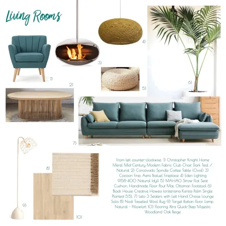 Assignment 9- Living Room Interior Design Mood Board by je.ssw@hotmail.com on Style Sourcebook