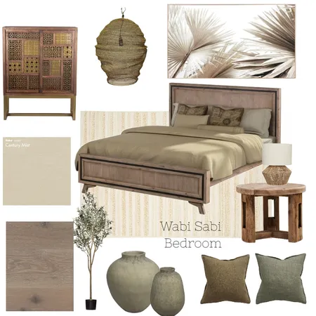 Wabi Sabi bedroom Interior Design Mood Board by Sonya Ditto on Style Sourcebook