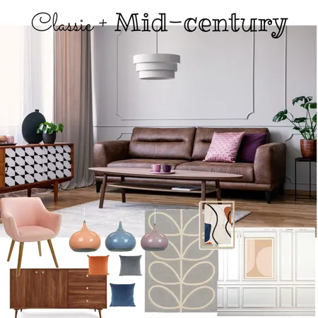 mid century Interior Design Mood Board by Amina Yazici on Style Sourcebook