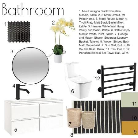 Bathroom Interior Design Mood Board by Janri on Style Sourcebook