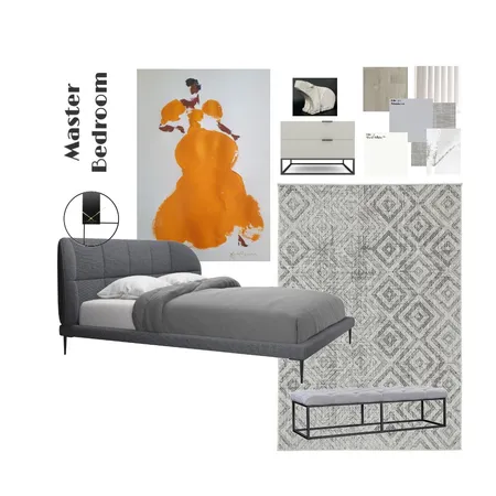 Master Bedroom Interior Design Mood Board by Viv.Liu on Style Sourcebook