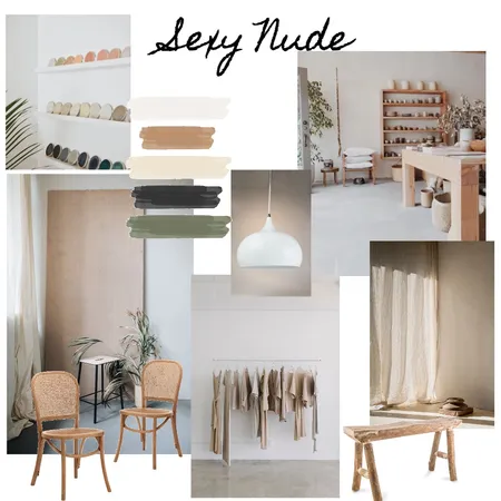 Sexy nude Interior Design Mood Board by Adi Kariv on Style Sourcebook