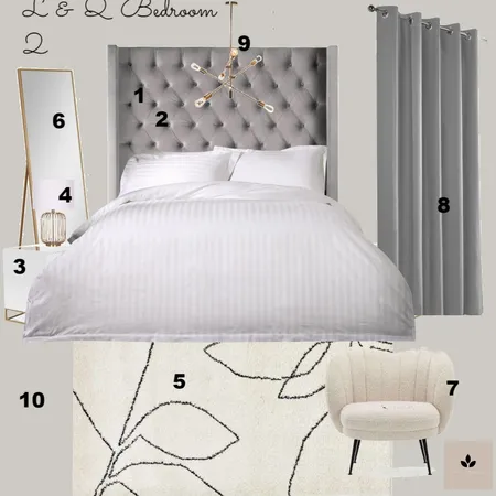 Lebo & Q Bedroom 2 Interior Design Mood Board by Nuria on Style Sourcebook