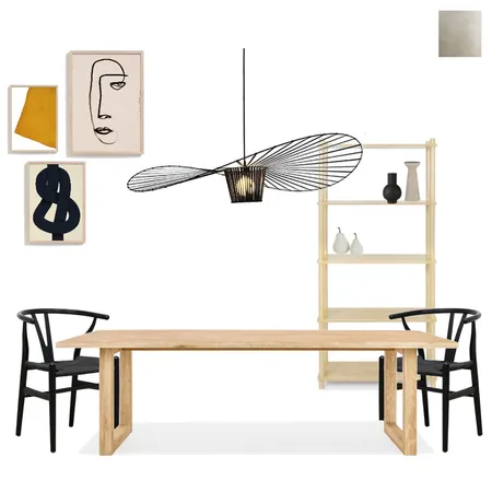 Loft Vibes - Dining Interior Design Mood Board by Mood Collective Australia on Style Sourcebook