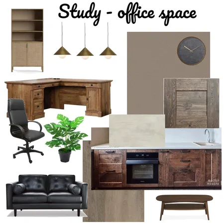 Study - office space Interior Design Mood Board by Larissabo on Style Sourcebook