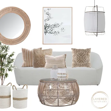 Shades of Beige Interior Design Mood Board by Layered Interiors on Style Sourcebook