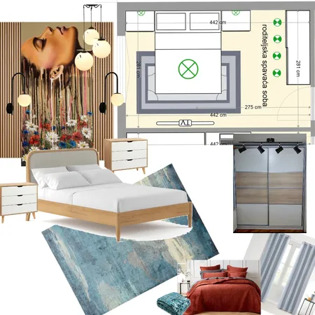 diplomski - spavaća soba1 Interior Design Mood Board by biljancica on Style Sourcebook