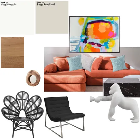 Living Interior Design Mood Board by StefBureau on Style Sourcebook