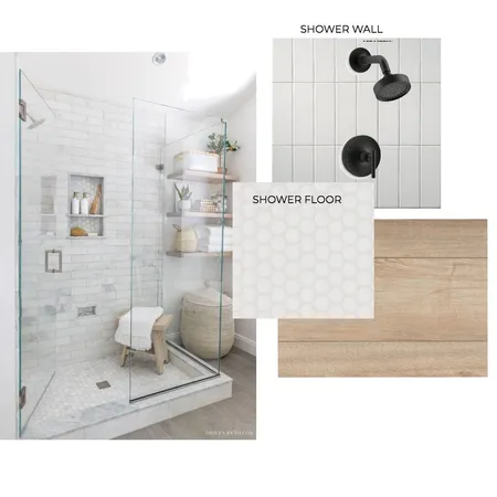 richins master bath shower-1 Interior Design Mood Board by kateburb3 on Style Sourcebook