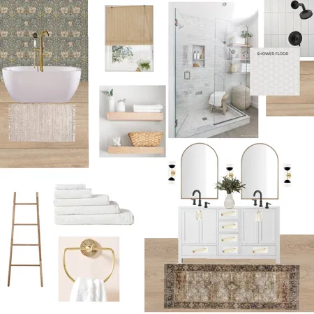 richins master bath 1 Interior Design Mood Board by kateburb3 on Style Sourcebook