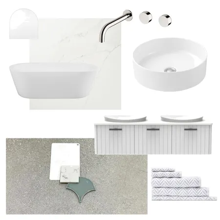 ensuite moodboard Interior Design Mood Board by sarah chudy on Style Sourcebook