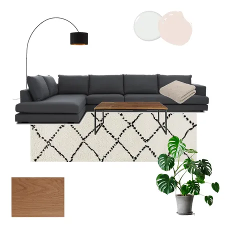 Modern Living Room Interior Design Mood Board by Petra Hribova on Style Sourcebook