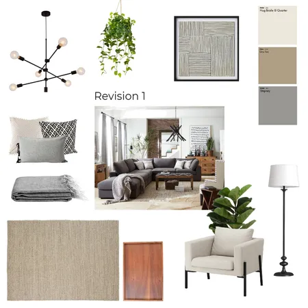 Mark Living Room Revised 1 Interior Design Mood Board by KJROSS on Style Sourcebook