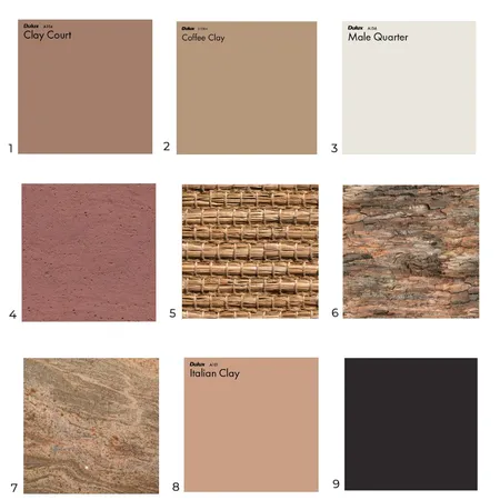 Earthy Grounded Finishes Interior Design Mood Board by marialockard on Style Sourcebook
